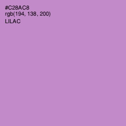 #C28AC8 - Lilac Color Image