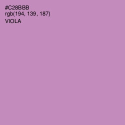 #C28BBB - Viola Color Image