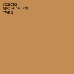 #C28C53 - Twine Color Image