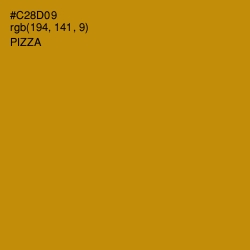 #C28D09 - Pizza Color Image