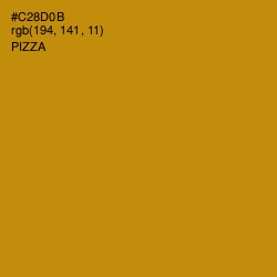 #C28D0B - Pizza Color Image