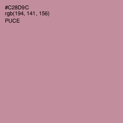 #C28D9C - Puce Color Image