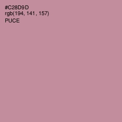 #C28D9D - Puce Color Image