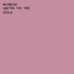 #C28EA0 - Viola Color Image