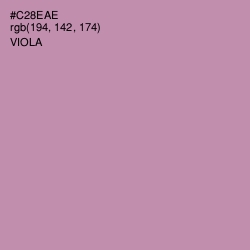 #C28EAE - Viola Color Image
