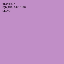#C28EC7 - Lilac Color Image