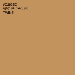 #C2935C - Twine Color Image