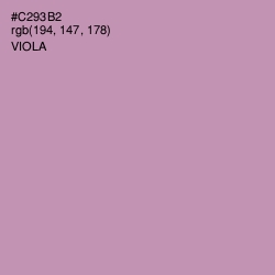 #C293B2 - Viola Color Image