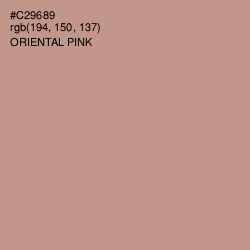 #C29689 - Oriental Pink Color Image