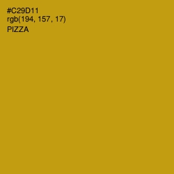 #C29D11 - Pizza Color Image