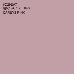#C29EA7 - Careys Pink Color Image