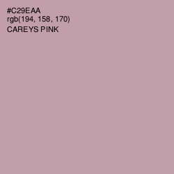 #C29EAA - Careys Pink Color Image