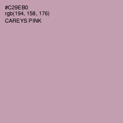 #C29EB0 - Careys Pink Color Image