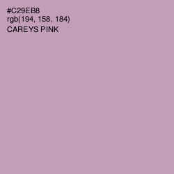 #C29EB8 - Careys Pink Color Image