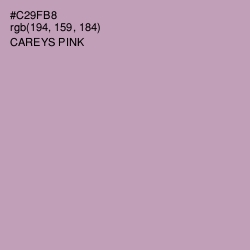 #C29FB8 - Careys Pink Color Image