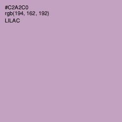 #C2A2C0 - Lilac Color Image