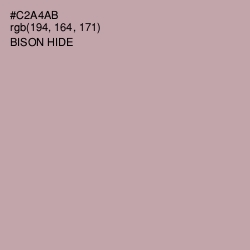 #C2A4AB - Bison Hide Color Image