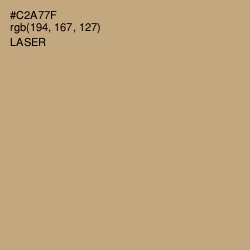 #C2A77F - Laser Color Image