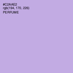 #C2AAE2 - Perfume Color Image