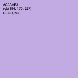 #C2AAE3 - Perfume Color Image