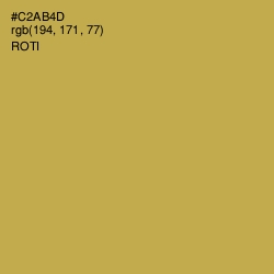 #C2AB4D - Roti Color Image