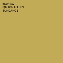 #C2AB57 - Sundance Color Image