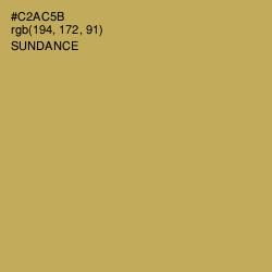 #C2AC5B - Sundance Color Image