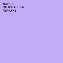 #C2ACF7 - Perfume Color Image