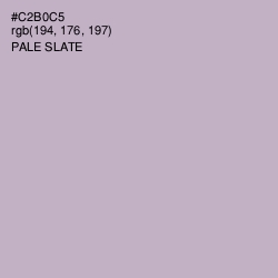 #C2B0C5 - Pale Slate Color Image