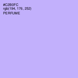 #C2B0FC - Perfume Color Image