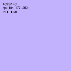 #C2B1FC - Perfume Color Image