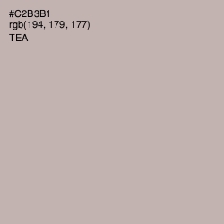 #C2B3B1 - Tea Color Image