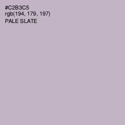 #C2B3C5 - Pale Slate Color Image