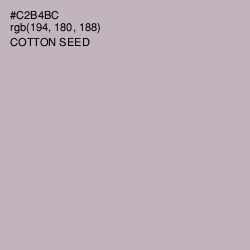 #C2B4BC - Cotton Seed Color Image