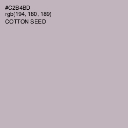 #C2B4BD - Cotton Seed Color Image