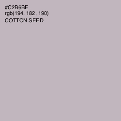 #C2B6BE - Cotton Seed Color Image