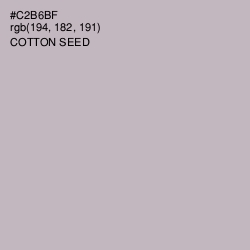 #C2B6BF - Cotton Seed Color Image