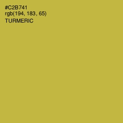 #C2B741 - Turmeric Color Image