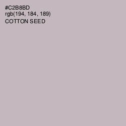 #C2B8BD - Cotton Seed Color Image