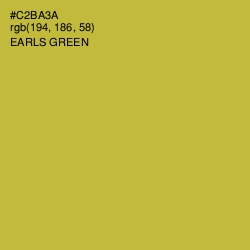 #C2BA3A - Earls Green Color Image