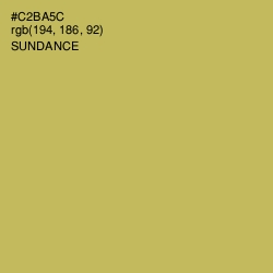 #C2BA5C - Sundance Color Image