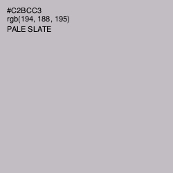 #C2BCC3 - Pale Slate Color Image