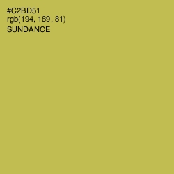 #C2BD51 - Sundance Color Image
