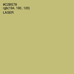 #C2BE78 - Laser Color Image