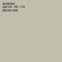 #C2BEAD - Bison Hide Color Image