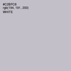 #C2BFC8 - Gray Suit Color Image