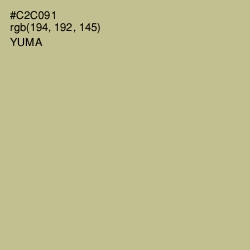 #C2C091 - Yuma Color Image