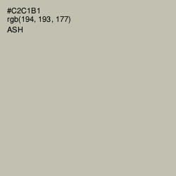 #C2C1B1 - Ash Color Image