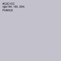 #C2C1CC - Pumice Color Image