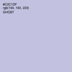 #C2C1DF - Ghost Color Image